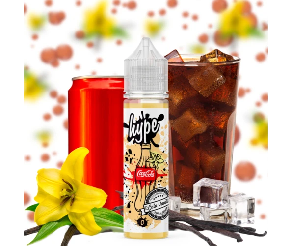 Сольова рідина Hype Organic Cola Vanilla 60 мл